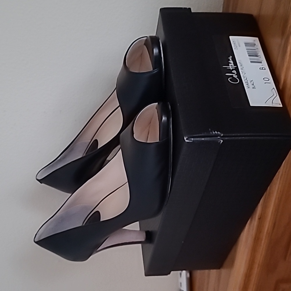 Cole Haan open-toe Pumps, Size 10